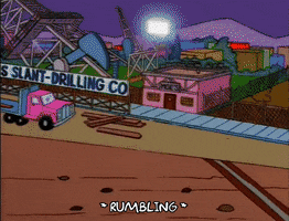 Rumbling Season 6 GIF by The Simpsons