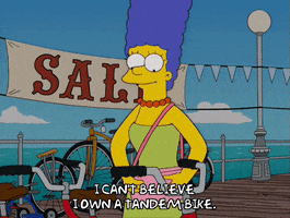 marge simpson happiness GIF