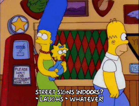 Homer Simpson Whatever GIF - Find & Share on GIPHY