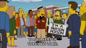 preaching the simpsons GIF