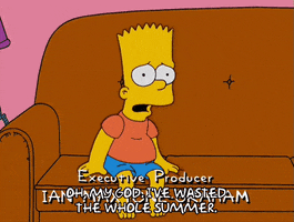 Season 17 Summer GIF by The Simpsons