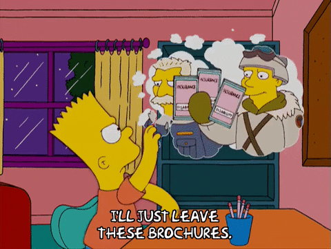 Homer Simpson Brain Leaving Gif