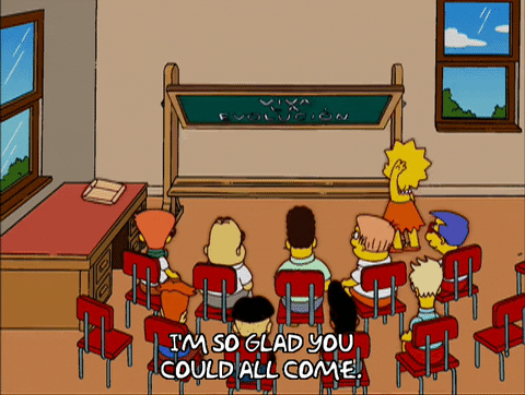 Studying- Talking Lisa Simpson GIF by The Simpsons