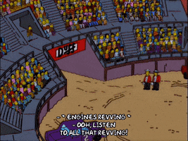 marge simpson crowd GIF