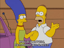 Talking Season 17 GIF by The Simpsons