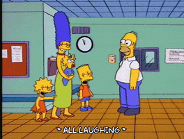 Season 4 Laughing GIF by The Simpsons