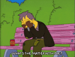 Sitting Season 3 GIF by The Simpsons
