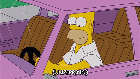 Homer Simpson Car Design Gif