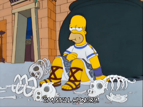 Hungry Homer Simpson GIF - Find & Share on GIPHY