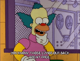 Talking Season 3 GIF by The Simpsons