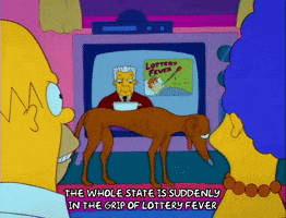 Season 3 Lottery GIF by The Simpsons