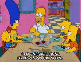 Speaking Season 3 GIF by The Simpsons