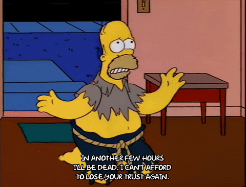 Im Sorry Homer Simpson GIF - Find & Share on GIPHY