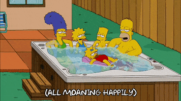 Lisa Simpson Water GIF by The Simpsons