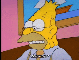 Season 4 Sleep GIF by The Simpsons