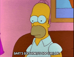 Sitting Season 3 GIF by The Simpsons