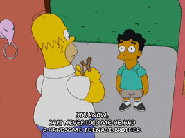 homer simpson doorway GIF