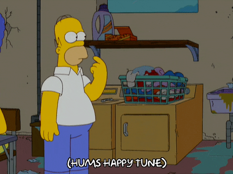 Homer Simpson Laundry GIF - Find & Share on GIPHY