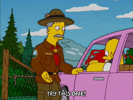 Driving Off Episode 11 GIF by The Simpsons
