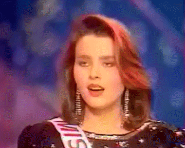 dead, faint, pass out, i died, miss france 1989 Gif For Fun – Businesses in  USA