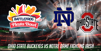 profitguider ohio state notre dame half time fiesta bowl GIF