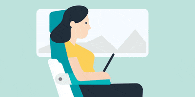 travel read GIF by SNCF