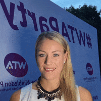 Angelique Kerber Kiss GIF by WTA