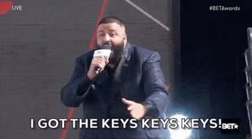 Dj Khaled I Got The Keys GIF by BET Awards