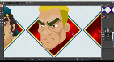 fourattic pixelart gamedev videogames wip GIF