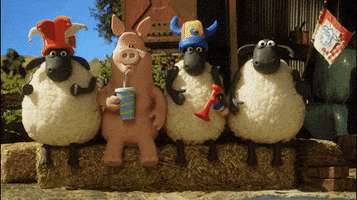 Shaun The Sheep Wow GIF by Aardman Animations