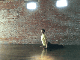 plantbasedyogi igyogachallenge kickyourasana GIF