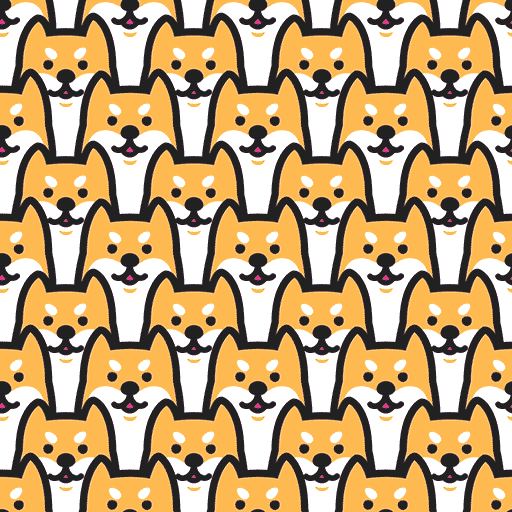 Shiba Inu Dog GIF by Michael Shillingburg