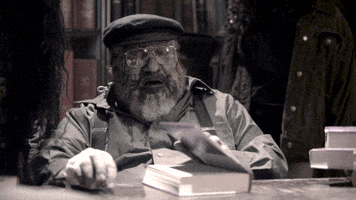 game of thrones book GIF by SYFY