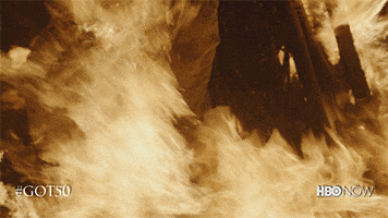 Emilia Clarke Fire GIF by Game of Thrones