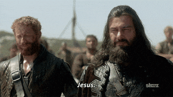 season 3 jesus GIF by Black Sails