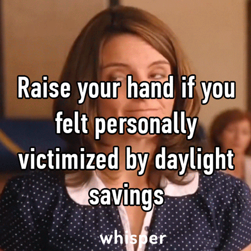 whisper daylight savings regina george mean girls GIF