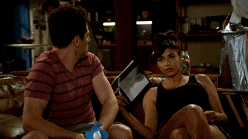 Fanning Max Greenfield GIF by New Girl