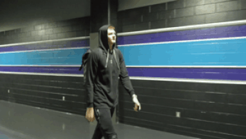 kristaps porzingis arrival GIF by NBA
