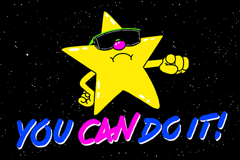 You Can Do It GIF by GIPHY Studios Originals - Find & Share on GIPHY