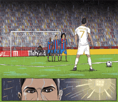 Real Madrid Football GIF by Dan Leydon