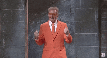 Larry David Happy Dance GIF by Saturday Night Live