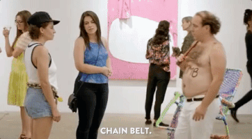 Season 3 Chain Belt GIF by Broad City