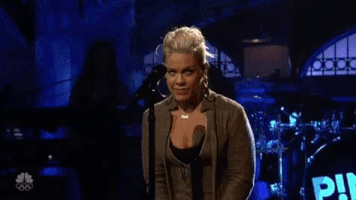p!nk applause GIF by Saturday Night Live