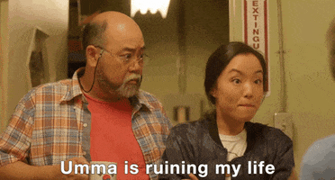 angry my mom GIF by Kim's Convenience