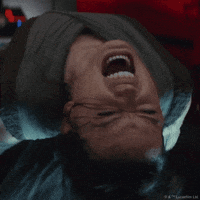 screaming daisy ridley GIF by Star Wars
