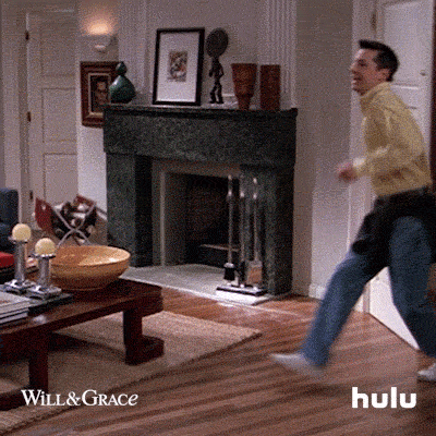 happy will and grace GIF by HULU