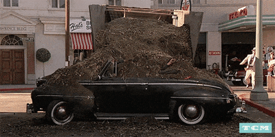 back to the future crash GIF by Turner Classic Movies