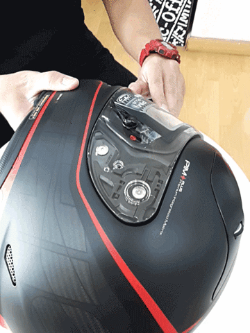 Virus020 helmet howto hjc removeliner GIF