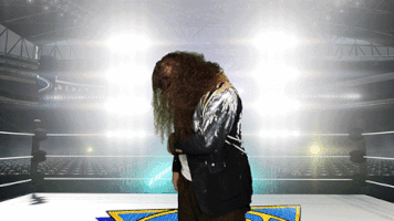 long hair GIF by Wrestling Pro Wrestling