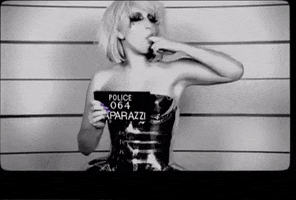 music video mugshot GIF by Lady Gaga